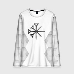 Лонгслив мужской Nightwish white poly, цвет: 3D-принт