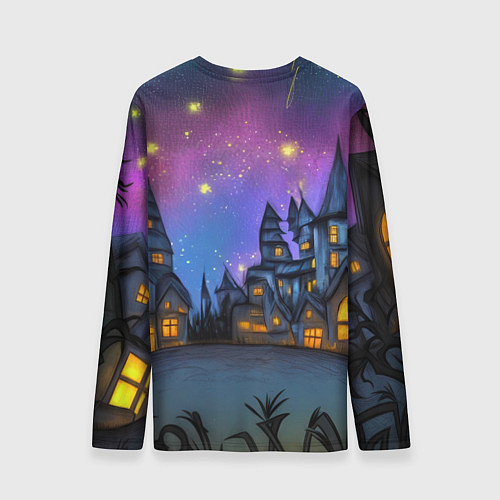 Мужской лонгслив Гарри Поттер мультяшный / 3D-принт – фото 2