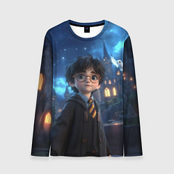 Мужской лонгслив Гарри Поттер в галстуке