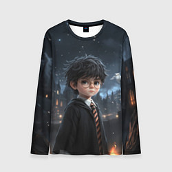 Мужской лонгслив Серьезный Гарри Поттер