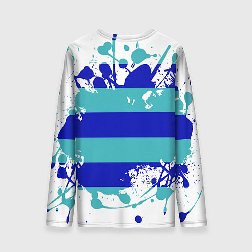 Мужской лонгслив Капли краски / 3D-принт – фото 2