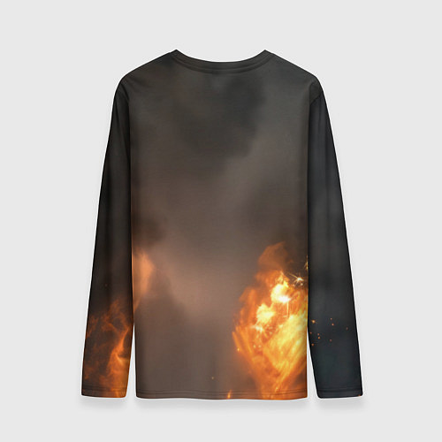 Мужской лонгслив Джокер в эпичном костюме / 3D-принт – фото 2