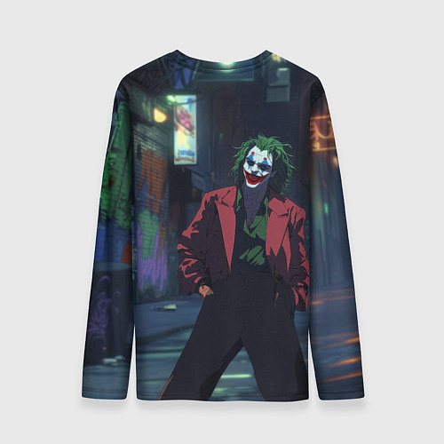 Мужской лонгслив Джокер в широких штанах / 3D-принт – фото 2