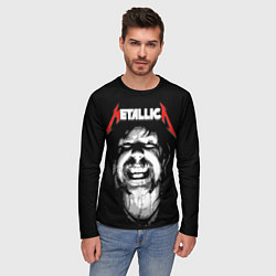 Лонгслив мужской Metallica - James Hetfield, цвет: 3D-принт — фото 2