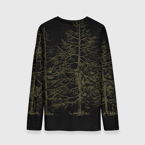 Мужской лонгслив Славянский мир - медведь / 3D-принт – фото 2