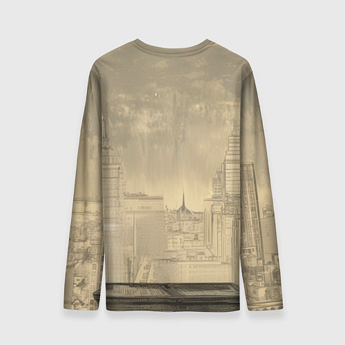 Мужской лонгслив Человек-паук готов спасать мир / 3D-принт – фото 2