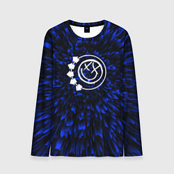 Мужской лонгслив Blink 182 blue energy