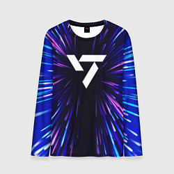 Мужской лонгслив Seventeen neon energy