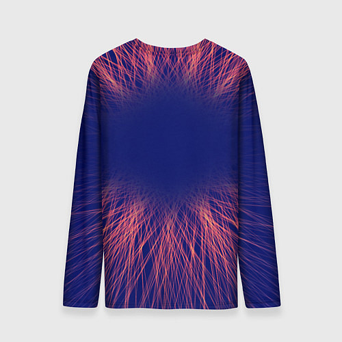 Мужской лонгслив Lindemann red energy / 3D-принт – фото 2