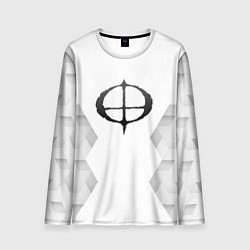 Лонгслив мужской Ozzy Osbourne white poly, цвет: 3D-принт
