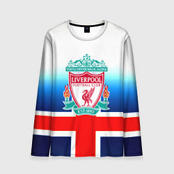 Лонгслив мужской Liverpool Англия, цвет: 3D-принт
