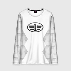 Мужской лонгслив FAW white poly