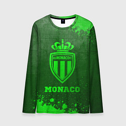 Мужской лонгслив Monaco - green gradient