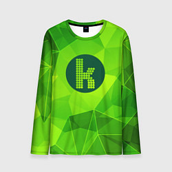 Мужской лонгслив The Killers green poly