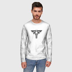 Лонгслив мужской The Last Of Us white poly, цвет: 3D-принт — фото 2