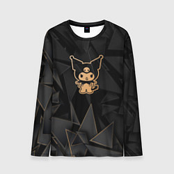 Мужской лонгслив Kuromi golden poly