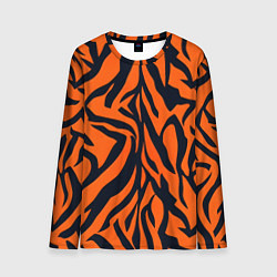 Мужской лонгслив Расцветка тигра