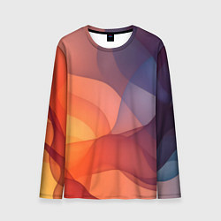 Мужской лонгслив Летящая вуаль