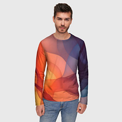 Лонгслив мужской Летящая вуаль, цвет: 3D-принт — фото 2