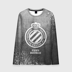 Мужской лонгслив Club Brugge - grey gradient