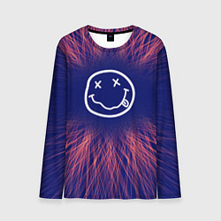Мужской лонгслив Nirvana red energy