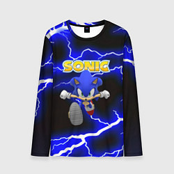 Лонгслив мужской Sonic storm electro, цвет: 3D-принт