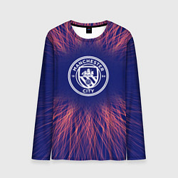 Мужской лонгслив Manchester City red energy