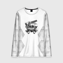 Мужской лонгслив Tokyo Ghoul white poly