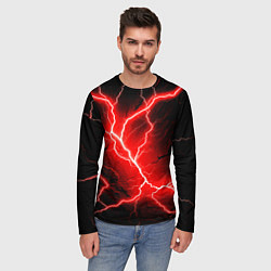 Лонгслив мужской Lightning, цвет: 3D-принт — фото 2