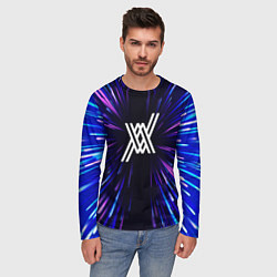 Лонгслив мужской Darling in the FranXX neon energy, цвет: 3D-принт — фото 2
