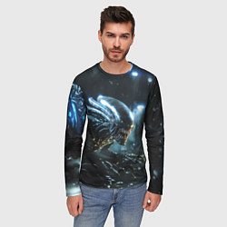 Лонгслив мужской Чужой космос, цвет: 3D-принт — фото 2