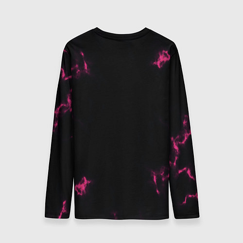 Мужской лонгслив The color is pink / 3D-принт – фото 2