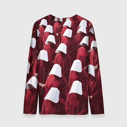 Мужской лонгслив Рассказ служанки паттерн / 3D-принт – фото 2