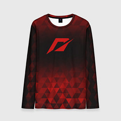 Лонгслив мужской Need for Speed red poly, цвет: 3D-принт