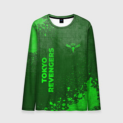 Лонгслив мужской Tokyo Revengers - green gradient вертикально, цвет: 3D-принт