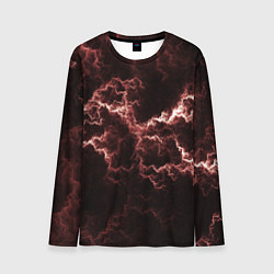 Лонгслив мужской Lightning red, цвет: 3D-принт