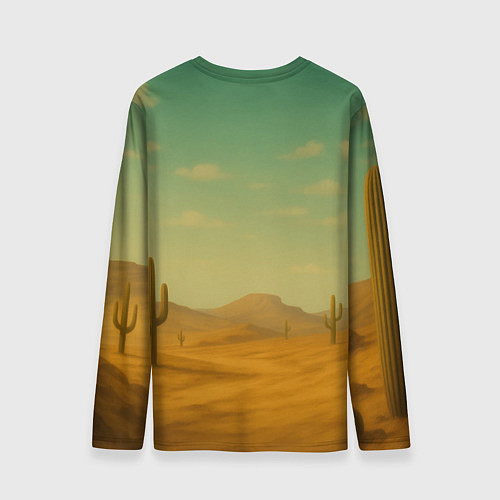 Мужской лонгслив Лирили ларила мем / 3D-принт – фото 2