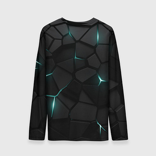 Мужской лонгслив Анахайм Дакс - плиты с подсветкой / 3D-принт – фото 2