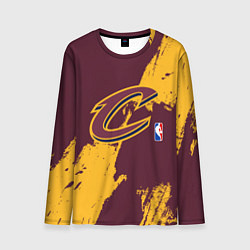 Лонгслив мужской Cleveland Cavaliers NBA team, цвет: 3D-принт
