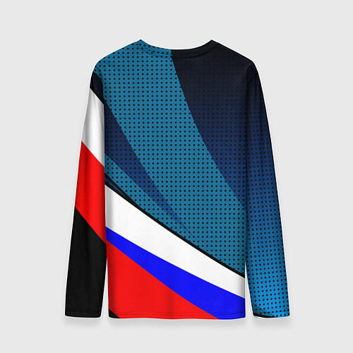 Мужской лонгслив Герб России и флаг государства / 3D-принт – фото 2
