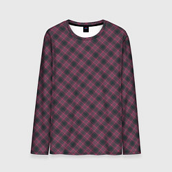 Лонгслив мужской Tartan, цвет: 3D-принт