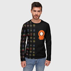 Лонгслив мужской Южного парка Кенни, цвет: 3D-принт — фото 2