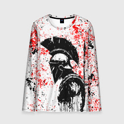 Мужской лонгслив Воин Спарты