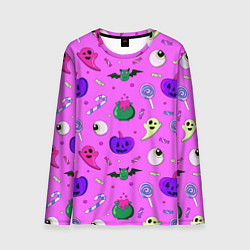 Мужской лонгслив Halloween pink
