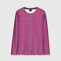 Лонгслив мужской Color pink stripes, цвет: 3D-принт
