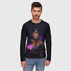 Лонгслив мужской Райдэн Эи реализм, цвет: 3D-принт — фото 2