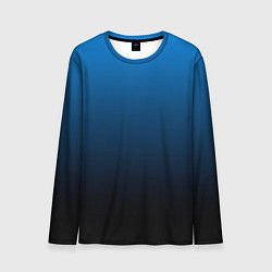 Мужской лонгслив Blue gradient