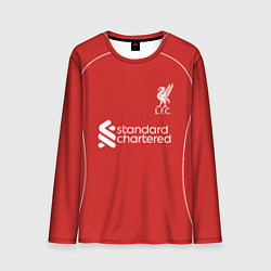 Лонгслив мужской Ливепрпуль домашняя форма 2025 2026, цвет: 3D-принт