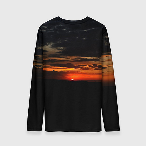 Мужской лонгслив Закат на плато / 3D-принт – фото 2