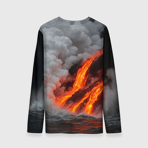 Мужской лонгслив Тихий Саша гроза врагов / 3D-принт – фото 2